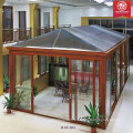 Salle de soleil personnalisée Factoy avec cadre et verre en aluminium de qualité, jardin d&#39;hiver de mode